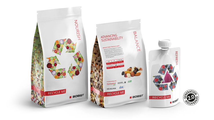BOBST Y SUS SOCIOS LANZAN MUESTRAS DE ‘GENERATION 2.0’, LAS SOLUCIONES DE ENVASE FLEXIBLE DE ALTA BARRERA DISEÑADO PARA SER RECICLADO